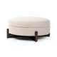 Regan 39" Wide Round Storage Ottoman