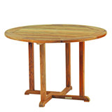 Essex Outdoor Round Teak Dining Table