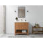 Meuble-lavabo simple en teck 36 po x P 22 po x H 36 po Parker-81373897-81373911