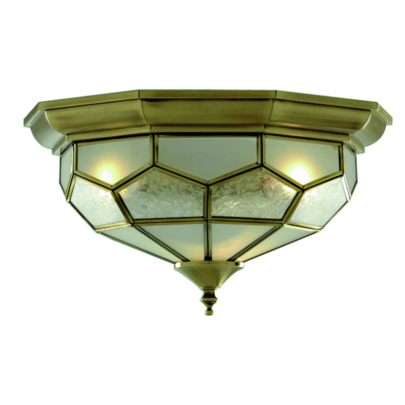 Janae Glass Flush Mount