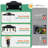 3x3m hollow canopy tape with three sides covered with fabric-112449689