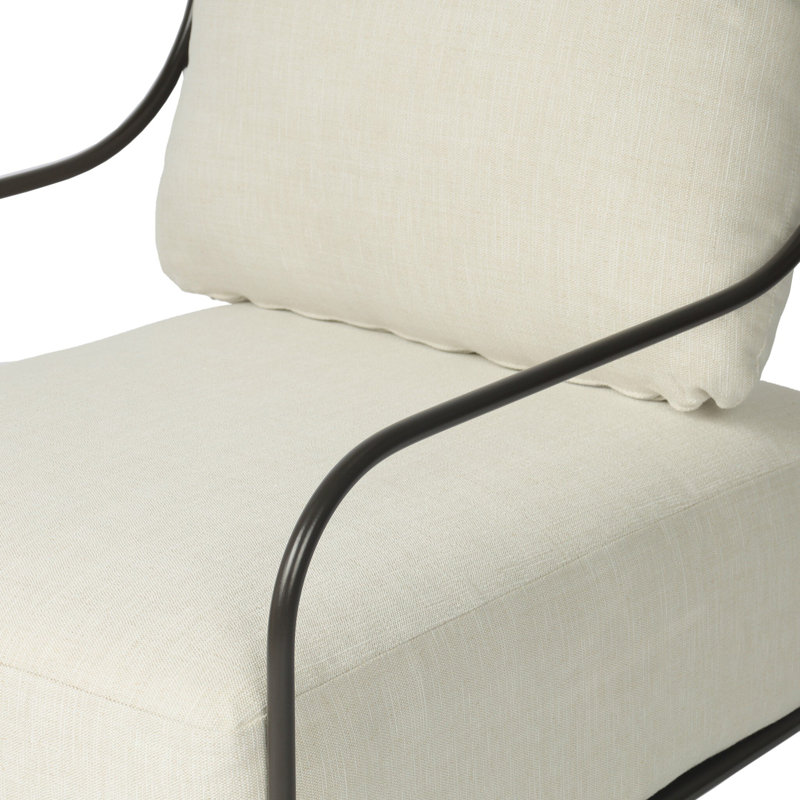 Segovia Outdoor Chair-Alessi Fawn, Vergo Cream