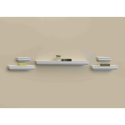 Tablettes flottantes 5 pièces Melannco