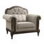 Fauteuil capitonné Enon