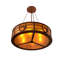 Lustree tambour 6 lumières unique Hillard