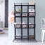 135cm H x 82cm W Metal Bookcase