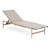Patio Aluminum Chaise Lounge Bed Of 2 - Rust Frame, Outdoor Mesh, Rounded Rope Wrapped Legs, Optimal Comfort, Easy To Clean, Great For Garden And Lounger Breathable Mesh Summer, Ergonomic Support,