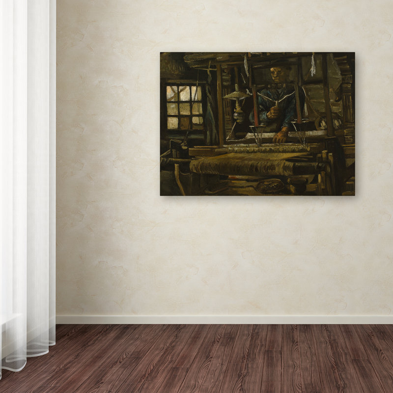 Vault W Artwork " A Weavers Cottage " by Vincent Van Gogh