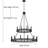 Beck 20-Light Wagon Wheel Chandelier-404571096
