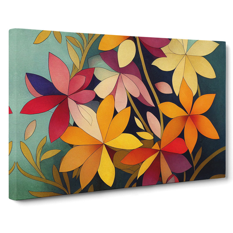 Ultimate Wildflowers Floral - Wrapped Canvas, 50cm H x 76cm W x 3cm D