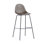 Lana Upholstered Stool with Metal Frame