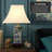 Chinese Calligraphy Vase Lamp