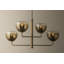 Lustre en laiton patiné Troy Lighting August-114642115-114642113