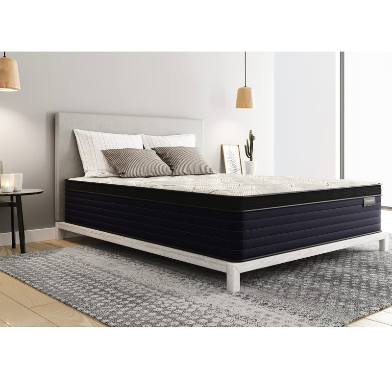 Matelas ferme pour très grand lit 14 po - cuivre froid, sensation blanche 14 po,, 13.77", Très grand lit