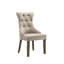 Chaise d'appoint grise