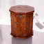 Solid Wood Abstract Accent Chest