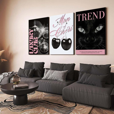 3 Piece Wrapped Canvas Print