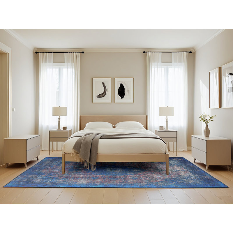 Oriental Indoor Rug, Rectangle 5' x 8'