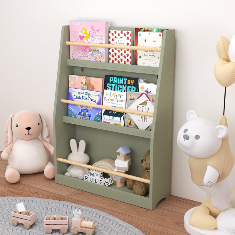 Bibliothèque pour enfants à 3 niveaux, Sauge