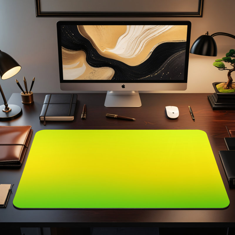 Polyester Desk Pad, 14.4x12.1