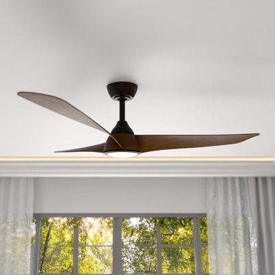 Ventilateur de plafond convertible à 3 pales ou ventilateur encastré à 2 pales Versa 52 pouces Versa