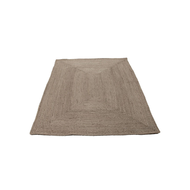 Nele Jute Rug, Taupe, Rectangle 200 x 290 cm