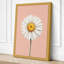 White Daisy Study Botanical - Wrapped Canvas-1926537812-1926537813