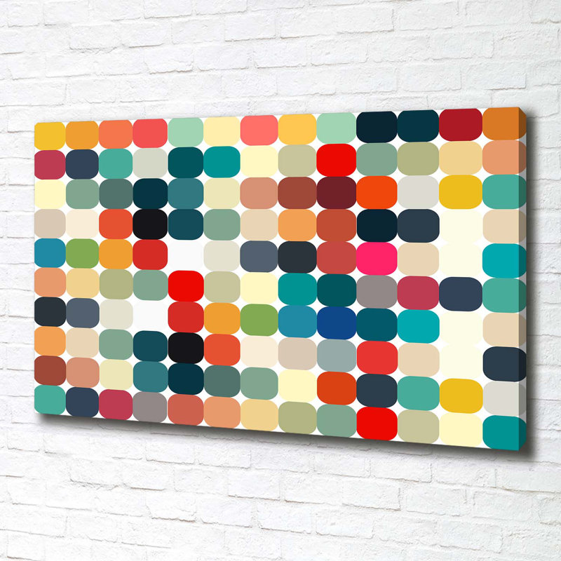 Geometric Background - Wrapped Canvas Print