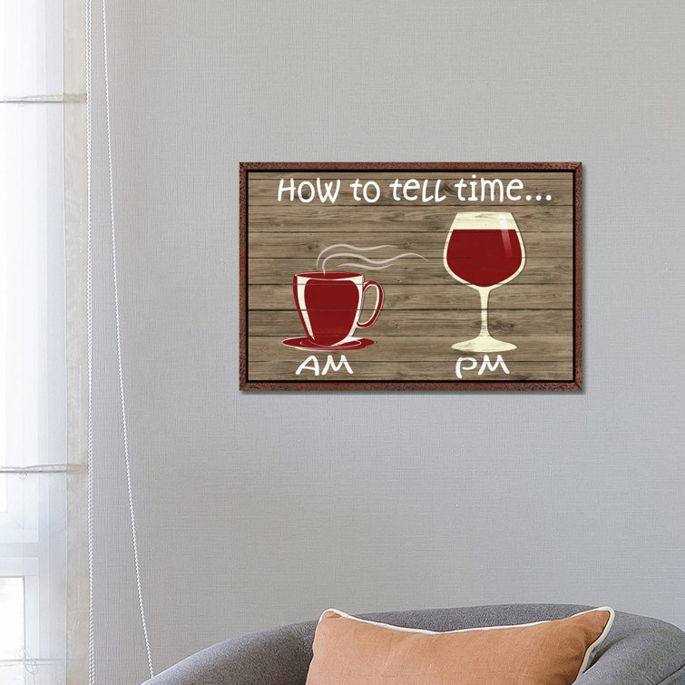 How To Tell Time by Sd Graphics Studio - Print on Canvas