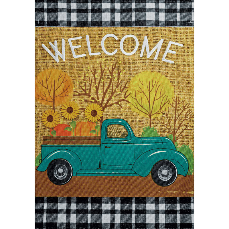 Drapeau de la maison d'automne
