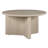 Anders 32" Wide Round Coffee Table in Alder White-832062206-859413285