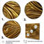 Golden Feathers Serenity III - Plumes, art mural-2033054193-2033054199
