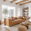 Canapé moderne en cuir véritable Latravion-1245463054