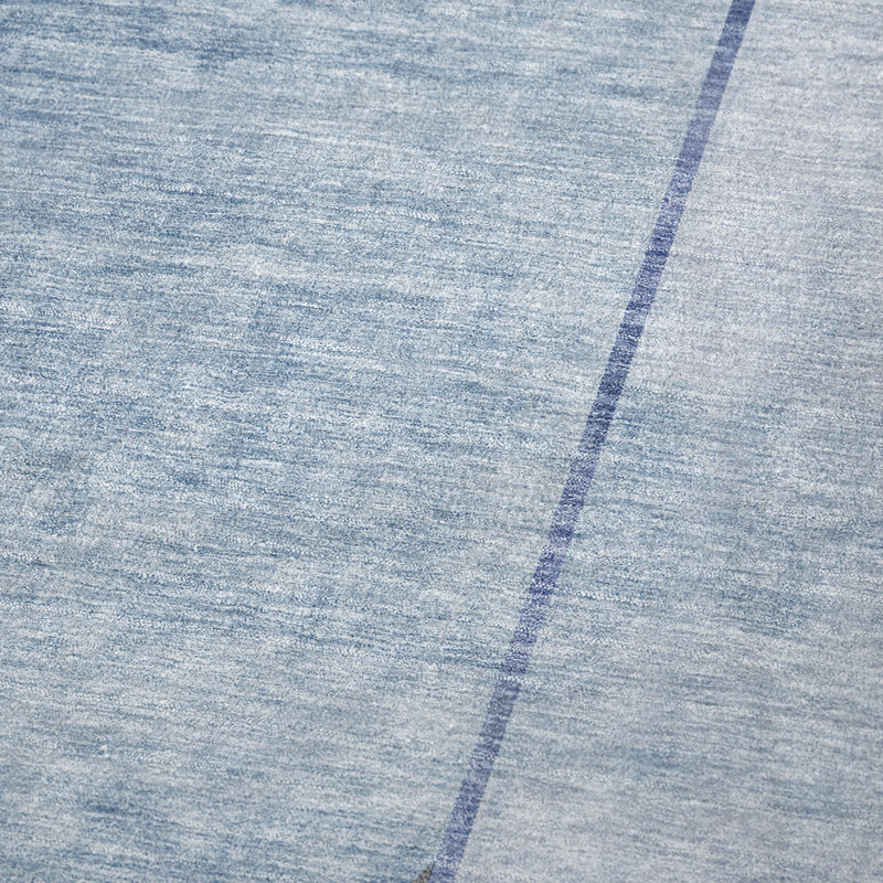 Jeté art déco Addison Sherpa ASB717, Ciel