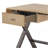 Danton Gold Aluminum Rectangular Writing Desk