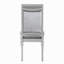 Ensemble de 2 chaises d'appoint rembourrées Platinum