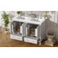Meuble-lavabo 48 po avec lavabo encastré intégré-1040039491