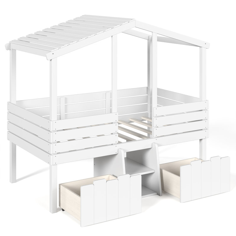 Lit mezzanine avec rangement House