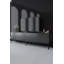 Ensemble de mobilier de salon moderne, anthracite et noir | Panneau de particules 100% enduit de mélamine | Meuble télé (70,9 x 18,5 x 11,8 po), console (59,1 x 31,5 x 11,8 po), table basse (35,4 x 15,7 x 23,6 po) | Conception élégante et durable avec pieds en métal-24312169-24312162