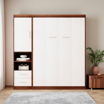 Lit escamotable avec armoire Murphy