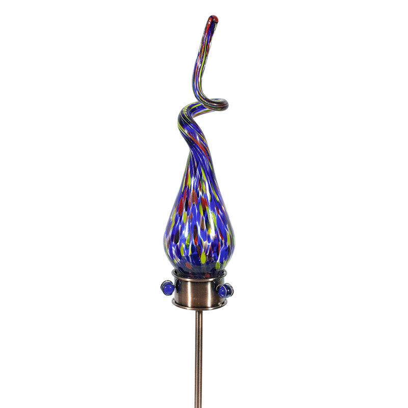 Bacajol Weather Resistant Abstract Garden Stake
