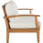 Marina Outdoor Patio Teak Sofa-1704479665