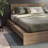  Zen OMEGA - Platform Bed with Headboard – Easy Assembly, No Box Spring Required-41889692-53897203