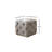 Stylish Grey Pouffe, 18.9 x 18.9 x 18.9 Inches | 100% Wooden Frame, Soft Linen Fabric | Versatile Seating & Decor for Living Room, Bedroom, and Office | Perfect for Cozy Spaces and Modern Design-171872180