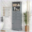 Tall Storage Cabinet with 3 Drawers and Adjustable Shelves for Bathroom-132808855