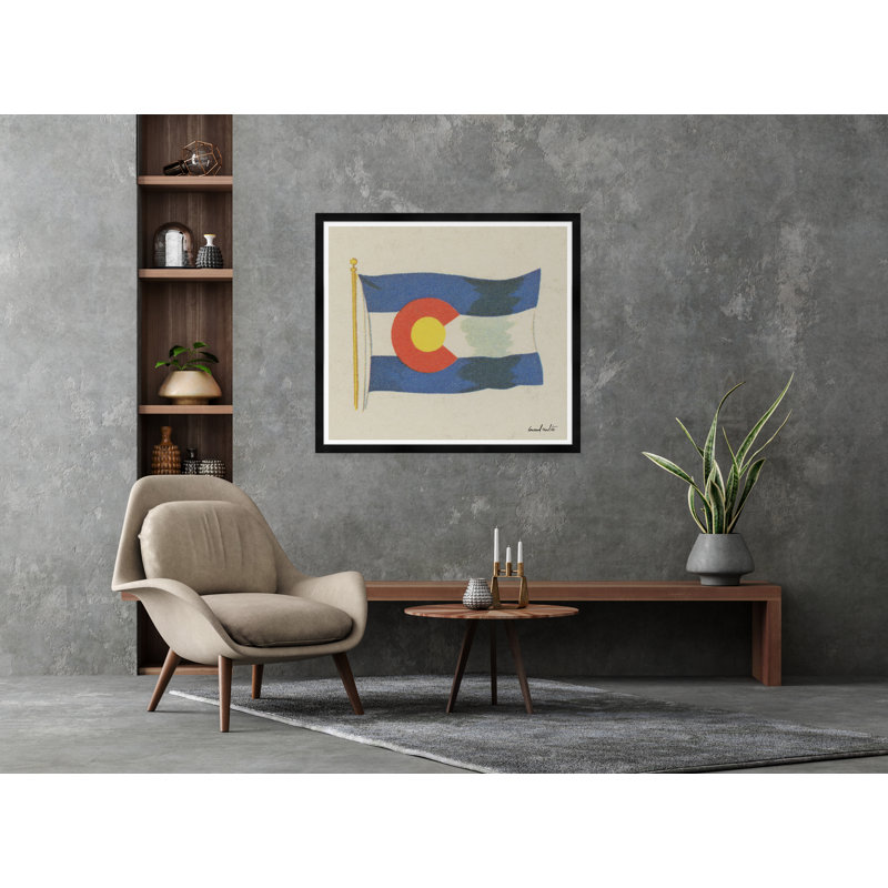 Colorado - reproduction de cadre photo, Noir
