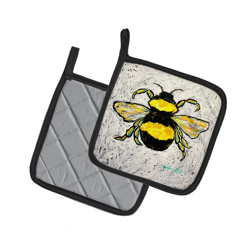 Caroline's Treasures Martin Welch New Artwork Polyester Potholder Set