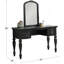 Ensemble de coiffeuse en bois-1463734906