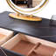 Ensemble de coiffeuse de 31,5 po de largeur avec tabouret et miroir
