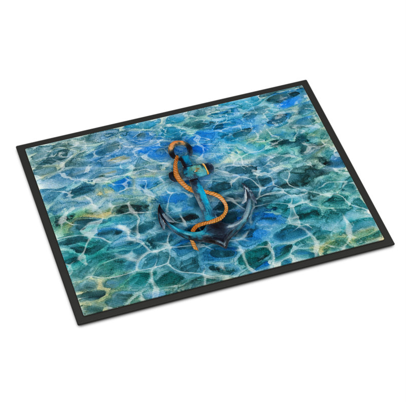 Janni Non-Slip Indoor / Outdoor Doormat, 36" W x 24" L